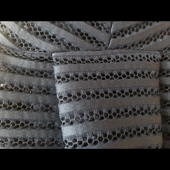 MAJE navy mini dress - Picture 4 of 5